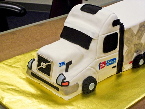 JK Truck Cake Front